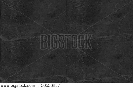 Ceramic Tile And Bordure Stone Texture, Ceramic And Bordure Abstract Background Pattern, Black White