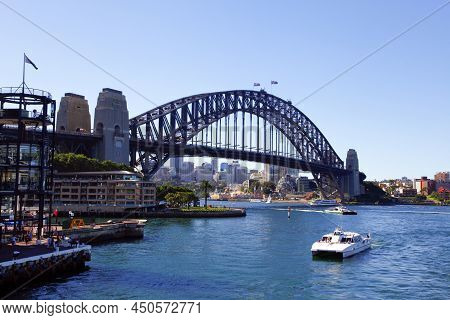 The Sydney Harbour Bridge Is One Of The Famous Landmark And Attraction In Australia