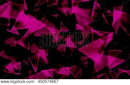Abstract Colorful Bokeh Glass Shards For Background - Dreamy Background