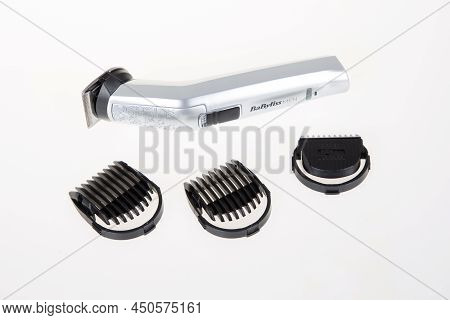 Bordeaux , Aquitaine  France - 03 03 2022 : Babyliss Men Hair Trimmer Electric Scissors Beard Hair C