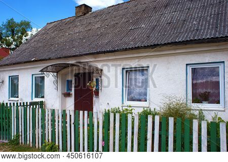 Old Historical German Buildings In The Village Of Krasnolesye (former Gross-rominten) In The Kalinin