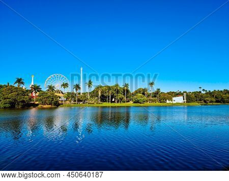 Pampulha Lagoon in Belo Horizonte, Minas Gerais