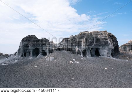 Rofera De Teseguite, Eroded Volcanic Rock Formation, Lanzarote, Canary Islands, Spain