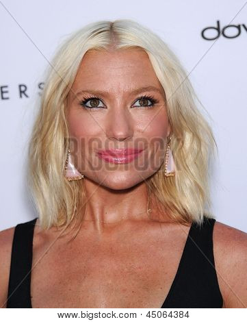 LOS ANGELES - 04 de APR: Tracy Anderson chega à Tracy Anderson Flagship Studio abertura Apri