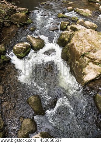 The Irrel Waterfall At The Teufelsschlucht , The Devils Gorge Nature Reserve