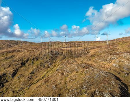 Killybegs, Ireland - October 13 2021 - Killybegs Is The Most Important Fishing Port In Ireland