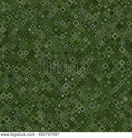 Abstract Green Geometric Seamless Pattern. Modern Stylish Ornament Texture
