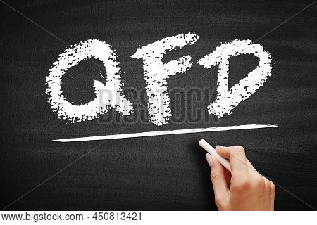 Qfd Quality Function Deployment - Method Developed To Help Transform The Voice Of The Customer Into 