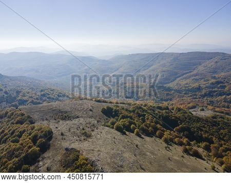 Landscape Of Erul Mountain Near Golemi Peak, Bulgaria