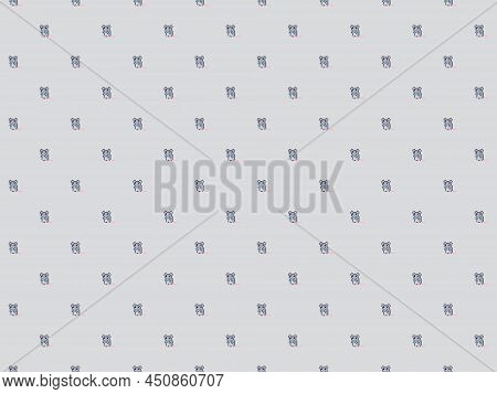 Cute Pixel Mouse Background - High Res Seamless Pattern