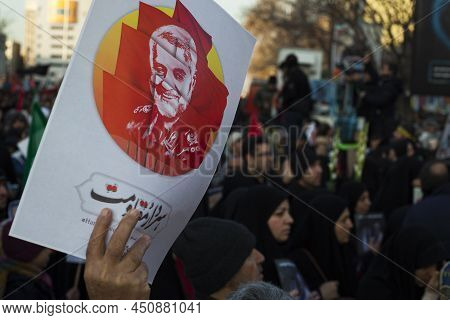 Funeral of Qassem Suleimani assassinated by American drones, Qasem Soleimani was an Iranian major ge