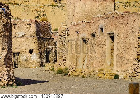 Movie Location, Film Village El Chorrillo In Sierra Alhamilla, Spain. Tourist Attraction, Place To V