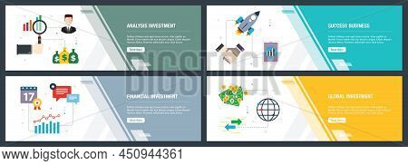 Analysis Investment, Success Business, Financial Investment, Global Investment.  Internet Website Ba