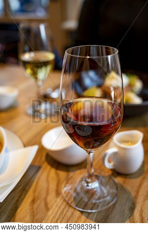 Sweet Digestif Sherry Fortified Wine Served After Dinner