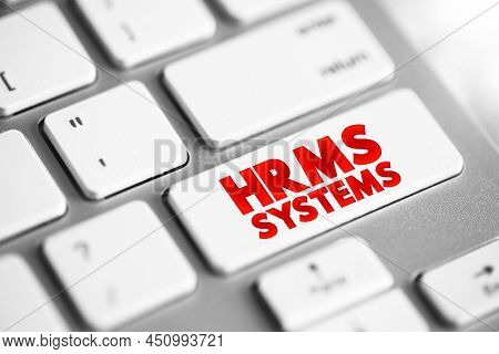 Hrms Human Resource Management System - Suite Of Software Applications Used To Manage Human Resource