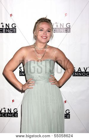 LOS ANGELES - DEC 5:  Amanda Fuller at the 2nd Annual Saving Innocence Gala at The Crossing on December 5, 2013 in Los Angeles, CA