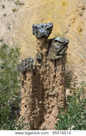 Devil's Town rock formation in Serbia