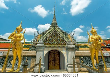 Wat Phra Kaew. Grand Palace, Bangkok, Thailand