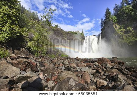Snoqualmie Waterfall. Washington State