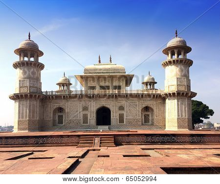Itmad-Ud-Daulah's Tomb (Baby Taj) at Agra Uttar Pradesh India