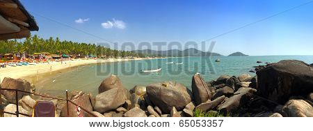 tropical beach Palolem Goa India