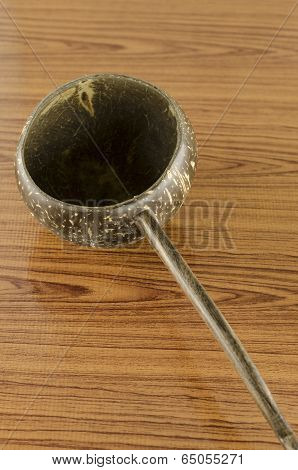 Thai Wood Bowl Container For Drinking Water
