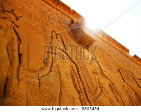 Temple d'Hathor à Dendérah - détail