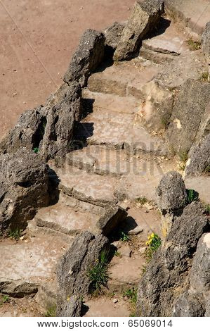 stone staircase