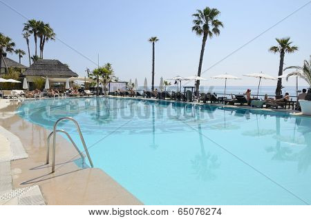 Pool Next To The Beach
