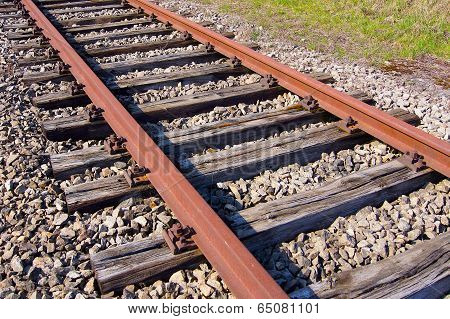 Old wooden Railway