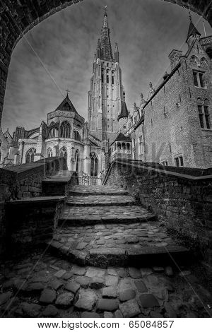 Church Of Our Lady Bruges Belgium