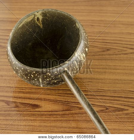 Thai Wood Bowl Container For Drinking Water
