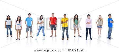 Group of People Standing