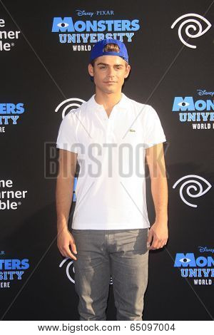 LOS ANGELES - JUN 17:  Garrett Clayton at the 