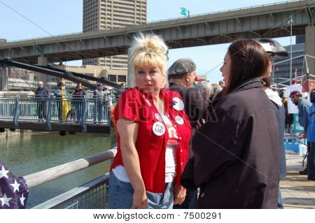 Victoria Jackson v Buffalo, NY Tea Party