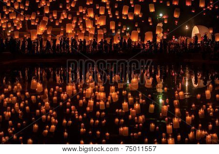 Firework Festival In Chiang Mai