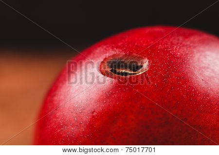 Nectarine With Hole In It