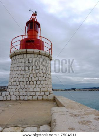 Punainen majakka Sanary-sur-mer, Ranska