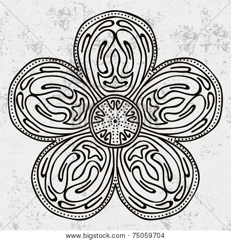 Mandala. Round Ornament Pattern