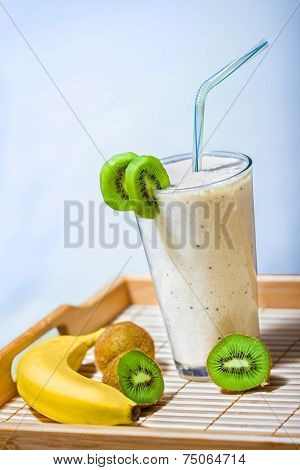 Smoothie With Kiwi And Banana