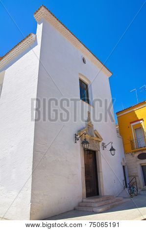 Church of St. Maria della Pieta. San Severo. Puglia. Italy.