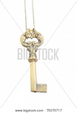 key on ribbon