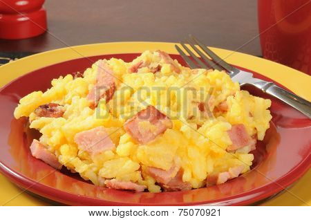Ham And Au Gratin Potatoes