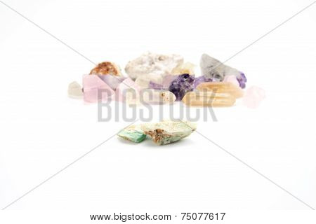 Crude Gemstones Semiprecious Gem Amethyst
