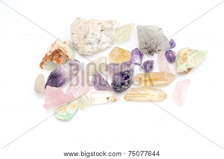 Crude Gemstones Semiprecious Gem Amethyst