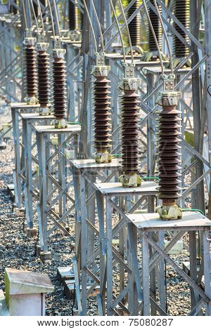 Power station for making electric energy