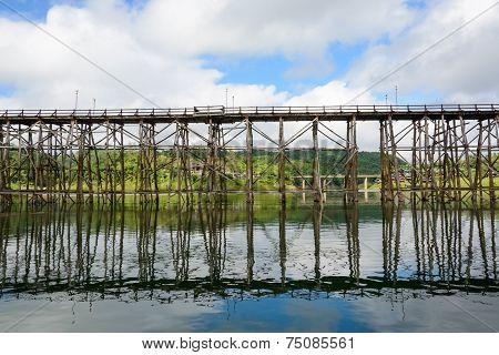 Mon Bridge In Sangkhlaburi