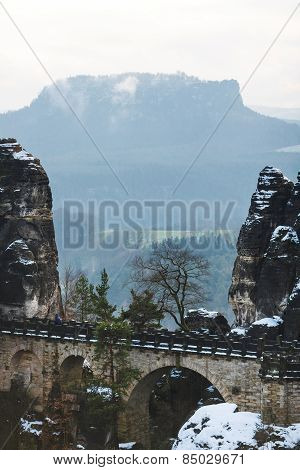Swiss Saxony With Lilienstein