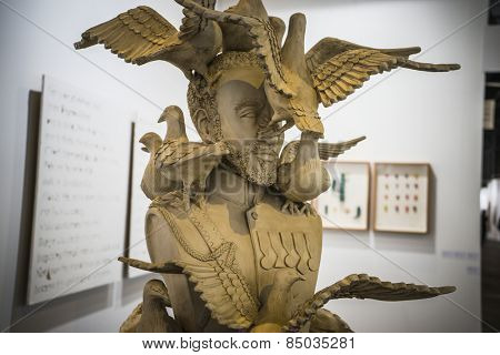 MADRID, SPAIN - 25 FEBRUARY 2015. ARCO, the International Contemporary Art Fair in Madrid, Spain