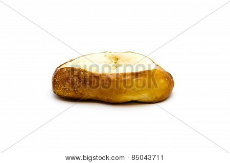 Fresh Baked Lye Bread Roll
